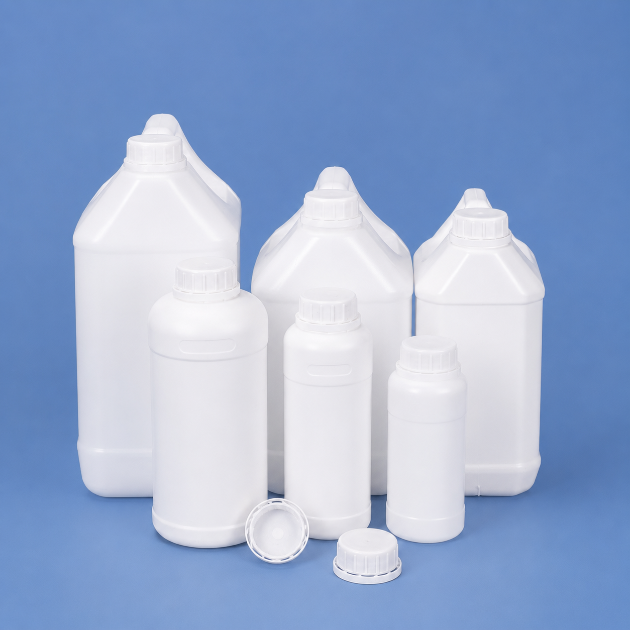 Bouchon ventilé en PEHD pour jerrican en plastique et bouteille en plastique ronde