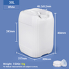 Jerrican empilable de 30 L