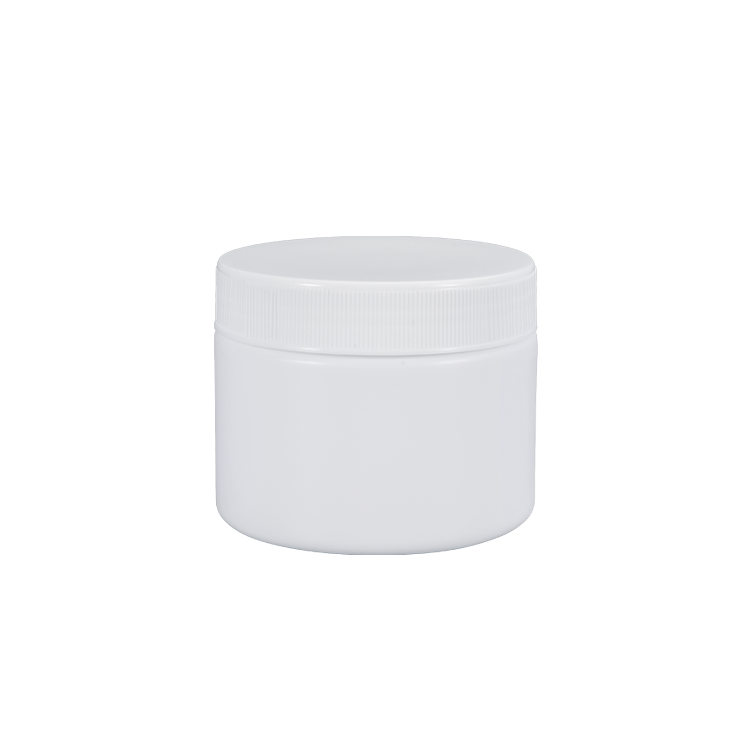 Pot en plastique à vis à large ouverture HDPE de 150 ml