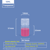 Bouteille en plastique PP à col large de 10 ml