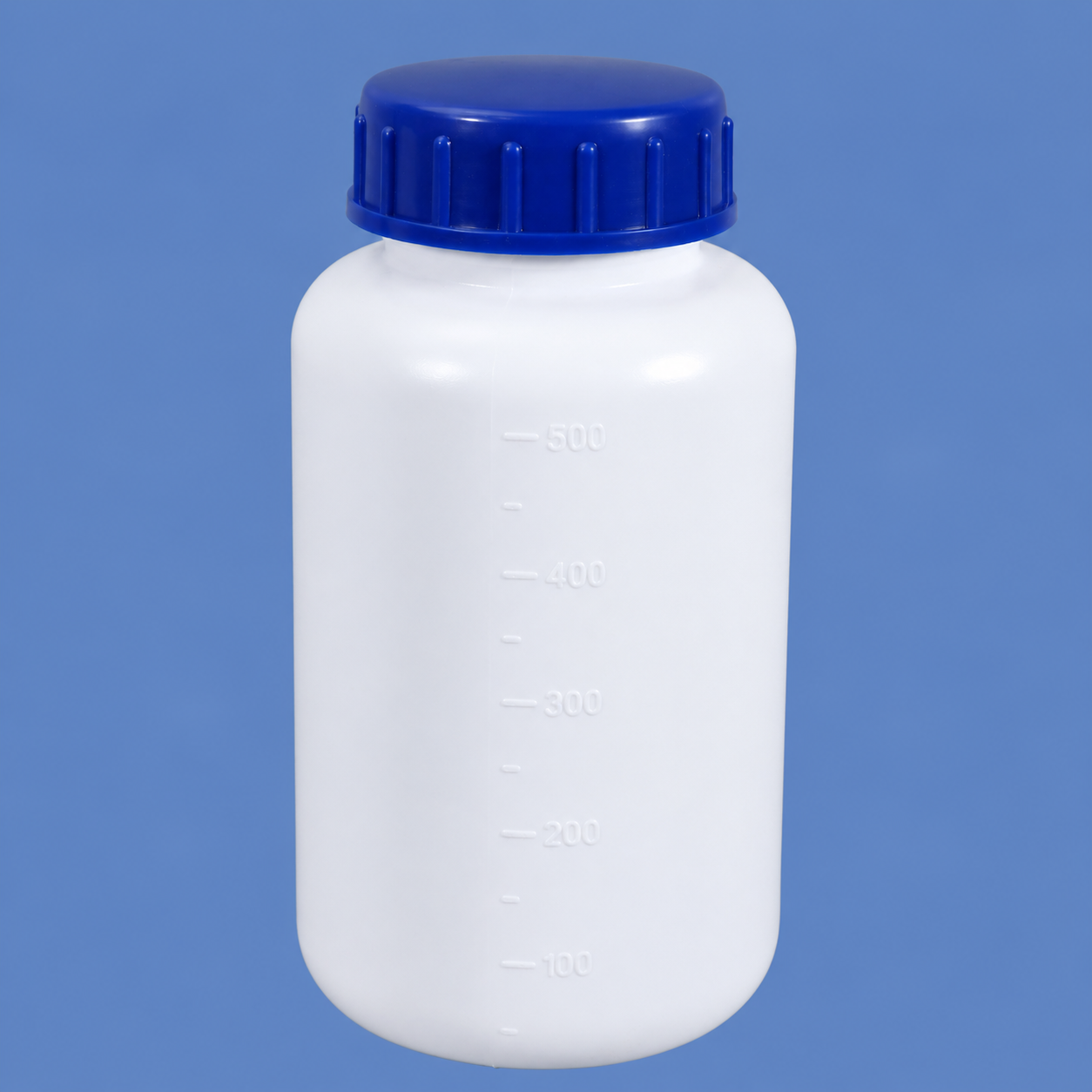 Bouteille en plastique à large goulot HDPE de 500 ml