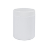 Pot en plastique à vis à large ouverture HDPE de 250 ml