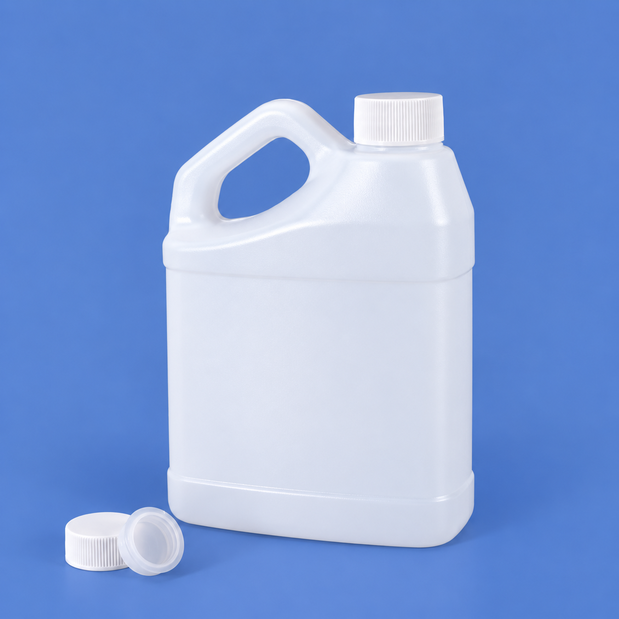 Jerrycan en plastique transparent de vin de HDPE de catégorie comestible de cruches de style de 500ml F