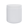 Pot en plastique à vis à large ouverture HDPE de 500 ml